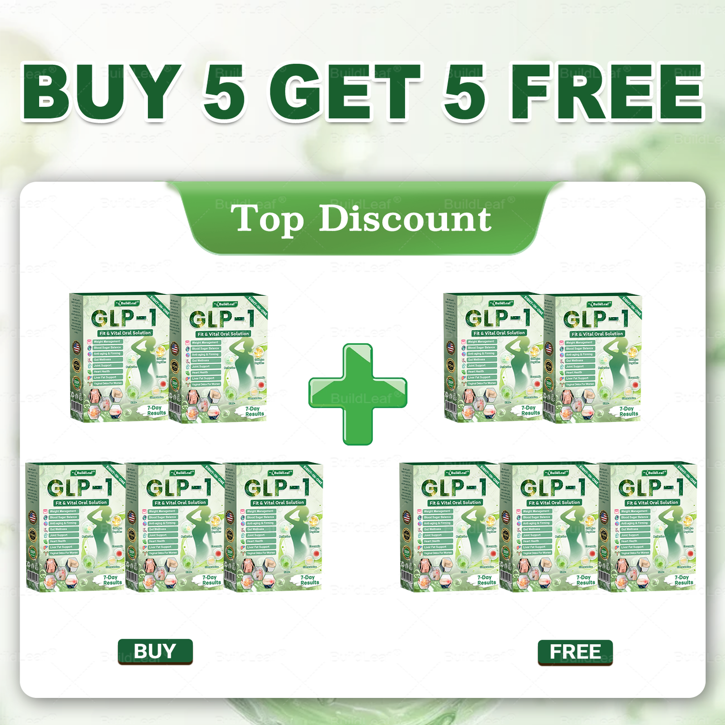 🎁🎁𝘽𝙪𝙞𝙡𝙙𝙇𝙚𝙖𝙛®Only 5 boxes left! We're offering you an additional 30% discount! Get yourself in shape and healthy. Miss out now, and you won't have another chance until next year.