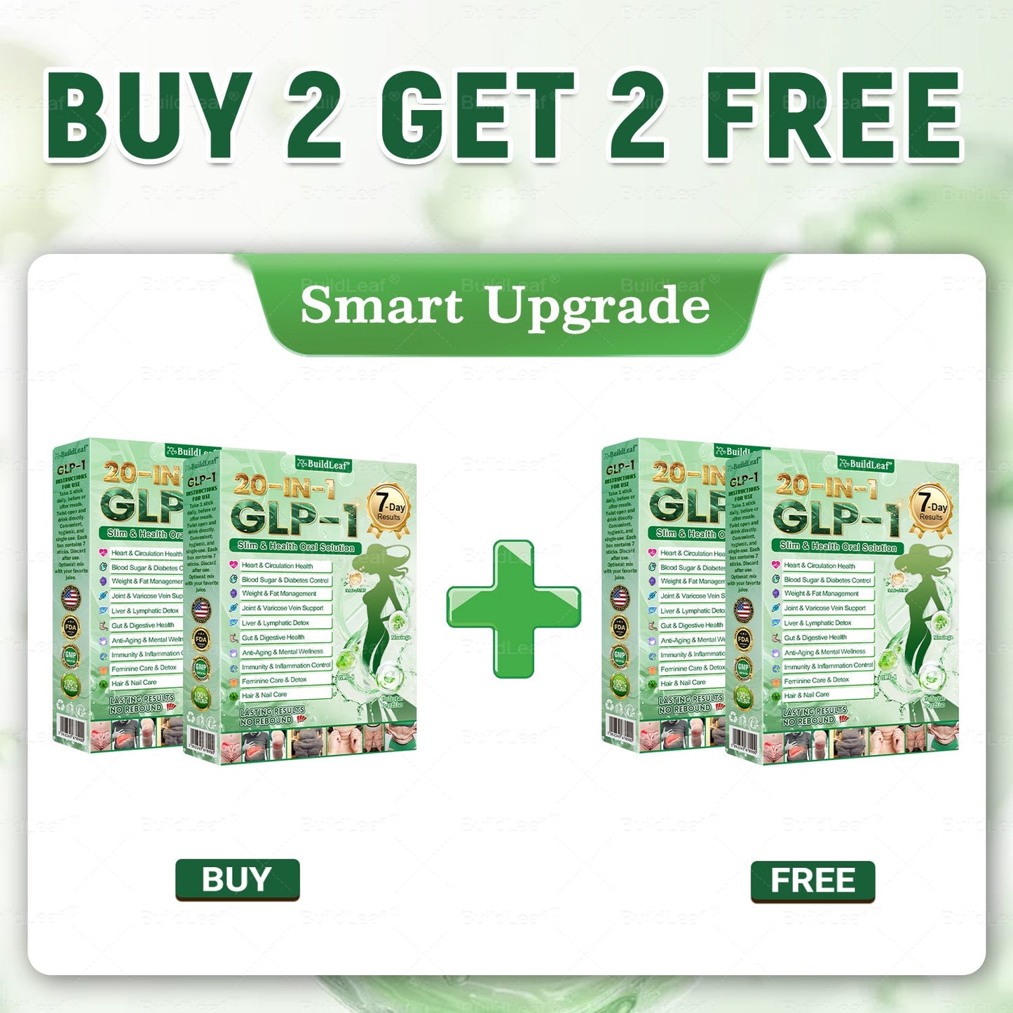 𝘽𝙪𝙞𝙡𝙙𝙇𝙚𝙖𝙛® 𝗚𝗟𝗣-𝟭 𝟐𝟎-𝐢𝐧-𝟏 𝐒𝐥𝐢𝐦 & 𝐇𝐞𝐚𝐥𝐭𝐡 𝐎𝐫𝐚𝐥 𝐒𝐨𝐥𝐮𝐭𝐢𝐨𝐧 (𝑶𝒏𝒄𝒆 𝒂 𝒅𝒂𝒚, 𝒓𝒆𝒔𝒖𝒍𝒕𝒔 𝒊𝒏 7 𝒅𝒂𝒚𝒔), 𝑾𝒊𝒕𝒉 100 𝑩𝒊𝒍𝒍𝒊𝒐𝒏 𝑪𝑭𝑼 𝑨𝒄𝒕𝒊𝒗𝒆 𝑷𝒓𝒐𝒃𝒊𝒐𝒕𝒊𝒄𝒔 ✅ 𝑺𝒖𝒑𝒑𝒐𝒓𝒕𝒔 𝒘𝒆𝒊𝒈𝒉𝒕 𝒎𝒂𝒏𝒂𝒈𝒆𝒎𝒆𝒏𝒕, 𝒉𝒆𝒂𝒓𝒕 𝒉𝒆𝒂𝒍𝒕𝒉, 𝒅𝒊𝒂𝒃𝒆𝒕𝒆𝒔, 𝒈𝒖𝒕 & 𝒘𝒐𝒎𝒆𝒏’𝒔 𝒉𝒆𝒂𝒍𝒕𝒉, 𝒘𝒉𝒊𝒍𝒆 𝒇𝒊𝒓𝒎𝒊𝒏𝒈 𝒔𝒌𝒊𝒏 & 𝒃𝒐𝒐𝒔𝒕𝒊𝒏𝒈 𝒆𝒏𝒆𝒓𝒈𝒚.