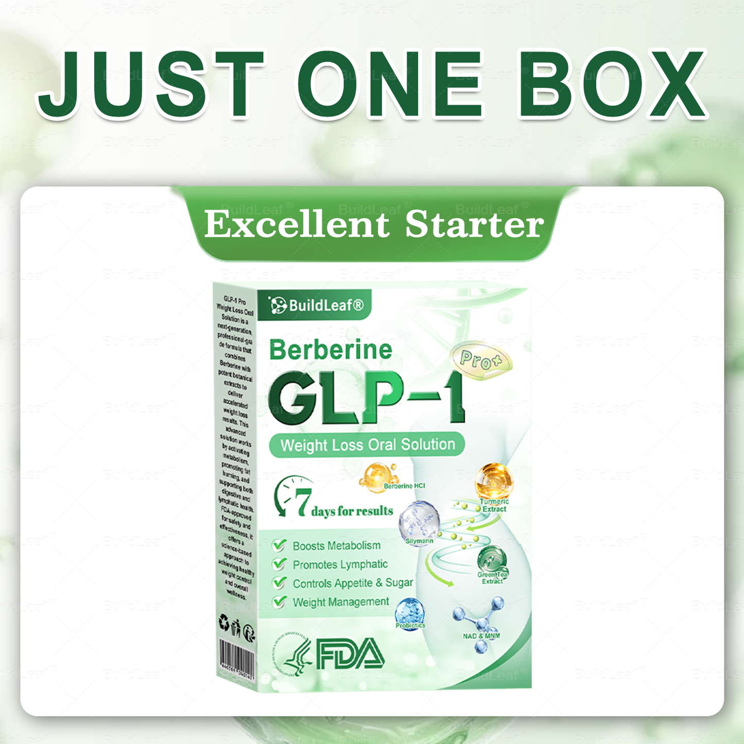 🎁🎁BuildLeaf® Only 5 boxes left! We're offering you an additional 50% discount! Get yourself in shape and healthy. Miss out now, and you won't have another chance until next year.