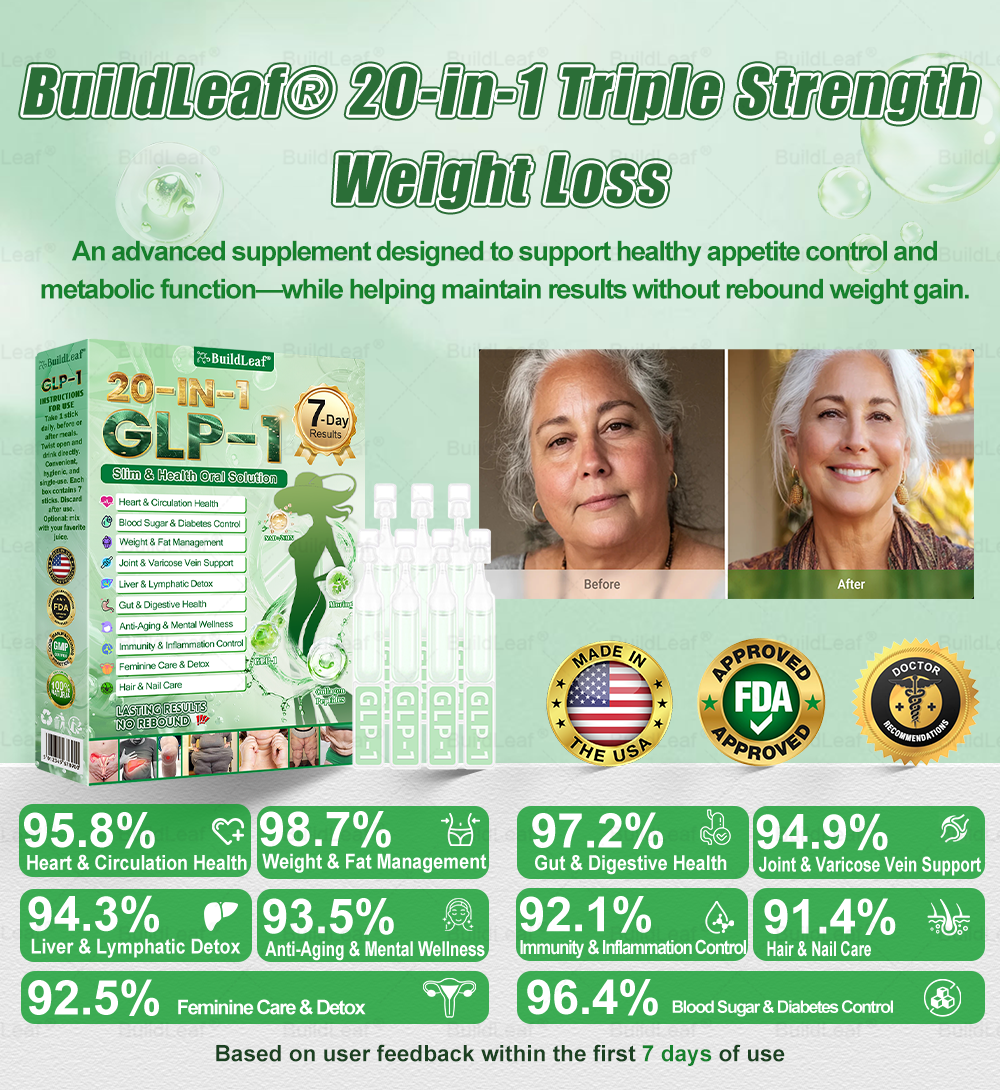 🎁🎁𝘽𝙪𝙞𝙡𝙙𝙇𝙚𝙖𝙛®Only 5 boxes left! We're offering you an additional 30% discount! Get yourself in shape and healthy. Miss out now, and you won't have another chance until next year.