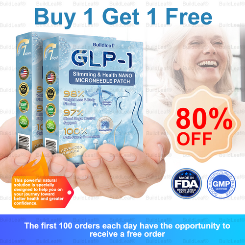 💜FDA Official Store| 𝐵𝑢𝑖𝑙𝑑𝑙𝑒𝑎𝑓® GLP-1 Nano-Microneedle Patch with Collagen & 𝑀𝑎𝑡𝑟𝑖𝑥𝑦𝑙 3000 丨𝑇𝑎𝑟𝑔𝑒𝑡𝑠 𝑂𝑏𝑒𝑠𝑖𝑡𝑦, 𝐿𝑜𝑜𝑠𝑒 𝑆𝑘𝑖𝑛, 𝐻𝑖𝑔ℎ 𝐵𝑙𝑜𝑜𝑑 𝑃𝑟𝑒𝑠𝑠𝑢𝑟𝑒, 𝐷𝑖𝑎𝑏𝑒𝑡𝑒𝑠, 𝐹𝑎𝑡𝑡𝑦 𝐿𝑖𝑣𝑒𝑟, 𝐽𝑜𝑖𝑛𝑡 𝑃𝑎𝑖𝑛, 𝐵𝑟𝑎𝑖𝑛 𝐹𝑜𝑔, 𝐿𝑜𝑤 𝐸𝑛𝑒𝑟𝑔𝑦, 𝐵𝑜𝑑𝑦 𝐴𝑐ℎ𝑒𝑠, 𝑎𝑛𝑑 𝑀𝑜𝑟𝑒🔥🔥